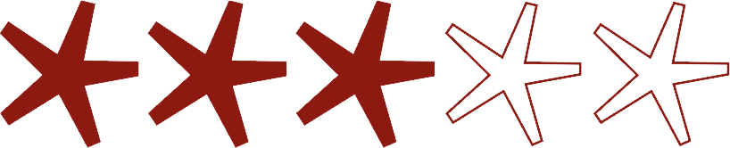 three stars