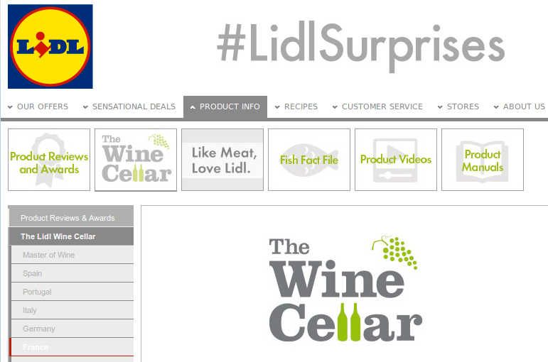 Lidl Wine Cellar